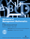 IMA Journal of Management Mathematics雜志封面